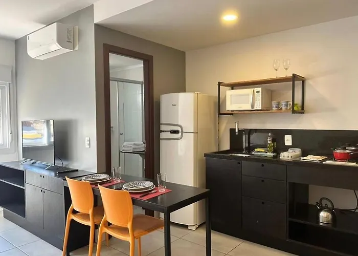 Loft Premium No Pueblo 595 Academia Lounge Wi-fi Apartamento *