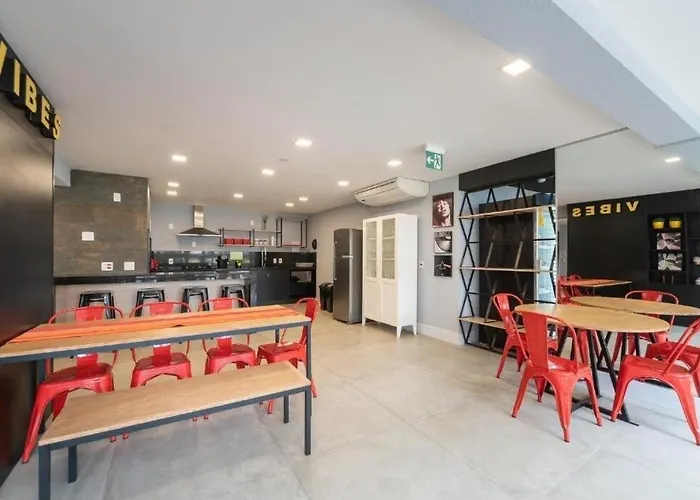 Loft Premium No Pueblo 595 Academia Lounge Wi-fi Apartamento